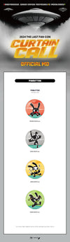 Bang&Jung&Yoo&Moon - Curtain Call 2024 the Last Fan-Con Official MD PIN Button