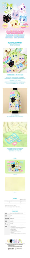 NCT wish - wishcat x NCT wish official md flannel blanket