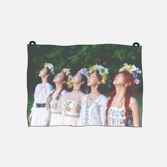 RED VELVET - COMSIC OFFICIAL MD CHIFFON FABRIC POSTER