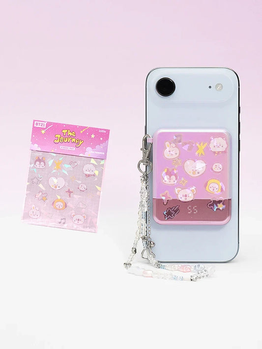 Bt21 - Cosmic Travel Collection 5k Power Bank (the Journey Pink)