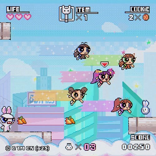 NEWJEANS 2ND EP ALBUM - GET UP (THE POWERPUFF GIRLS X NJ BOX VER.)