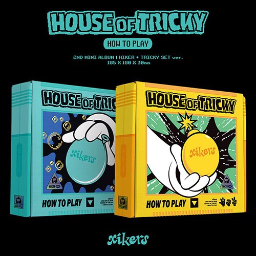 XIKERS 2ND MINI ALBUM - HOUSE OF TRICKY: HOW TO PLAY