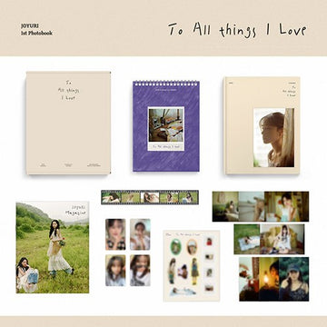 JO YURI 1ST PHOTOBOOK  - TO ALL THINGS I LOVE