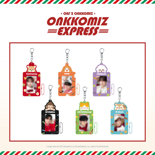 ONF - Onkkomiz Express ONF X Onkkomiz Pop up Store Official MD PVC Photo Card Holder