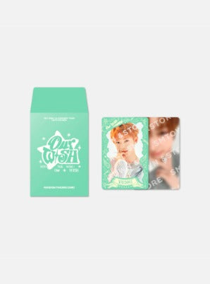 NCT WISH - Into the Wish Our Wish 1st Concert Tour Official MD Random Trading Card Set