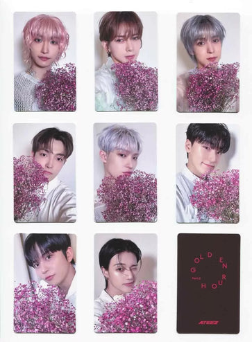 ATEEZ Golden Hour Part 2 - Official POB Photocard (Bouquet Version