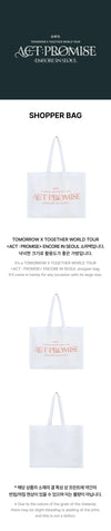 TXT - ACT : Promise Encore In Seoul Official MD Shopper Bag