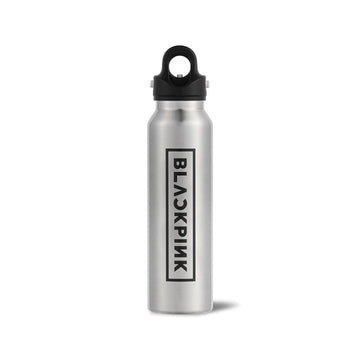 Blackpink - blackpink logo official md revomax carbonated eco bottle (silver/16oz 473ml)