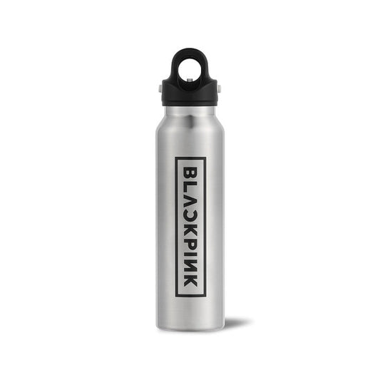 Blackpink - blackpink logo official md revomax carbonated eco bottle (silver/16oz 473ml)