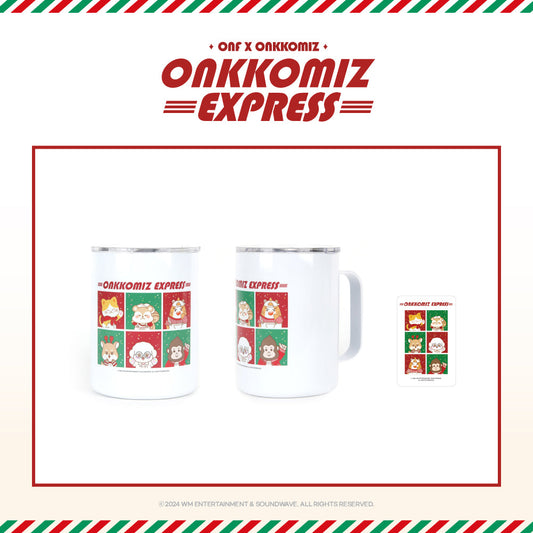 ONF - Onkkomiz Express ONF X Onkkomiz Pop up Store Official MD Stainless Mug