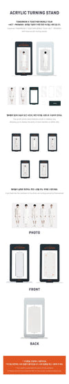 TXT - ACT : PROMISE WORLD TOUR OFFICIAL MD ACRYLIC TURNING STAND