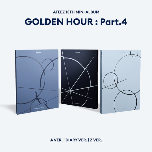 Ateez - golden hour : part.4 mini 13th album standard set