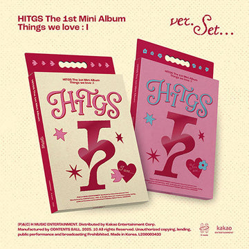 HITGS 1st Mini Album - Things We Love : I