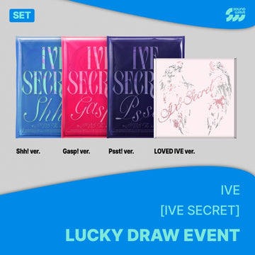 IVE 4th Ep Album - Ive Secret (Soundwave Lucky Draw Event)
