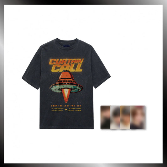 Bang&Jung&Yoo&Moon - Curtain Call 2024 the Last Fan-Con Official MD T-Shirt