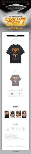 Bang&Jung&Yoo&Moon - Curtain Call 2024 the Last Fan-Con Official MD T-Shirt