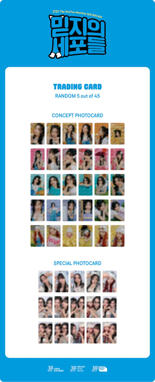 Itzy - Itzy X Twinzy Pop up Store Official MD Trading Card