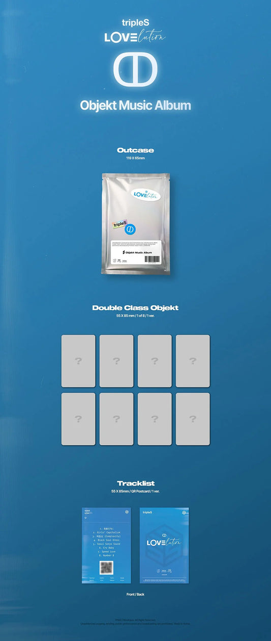 TRIPLES - Lovelution Muhan Mini Album Objekt Music Album Ver