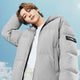 Riize 24Fw Heron Collection - Hooded Heron Goose Down Jumper Lichen Khaki