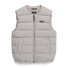 Riize 24FW Heron Collection - U-neck Lightweight Goose Down Vest Beige