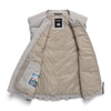 Riize 24FW Heron Collection - U-neck Lightweight Goose Down Vest Beige