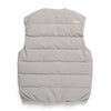 Riize 24FW Heron Collection - U-neck Lightweight Goose Down Vest Beige