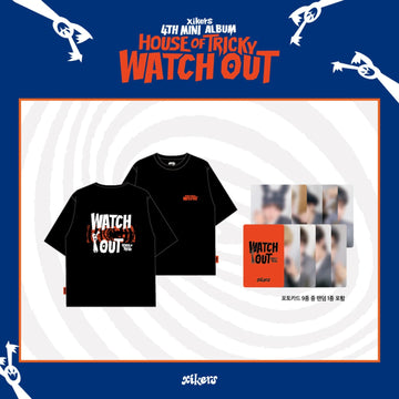 Xikers - House of Tricky : Watch Out Official Merch MD Watch Out T-Shirts