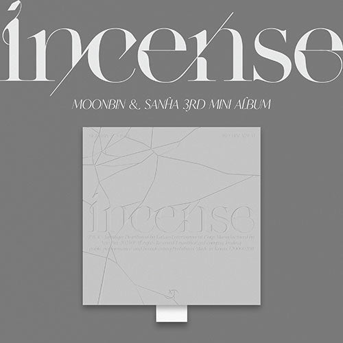 ASTRO Moonbin and Sanha 3rd Album - INCENSE