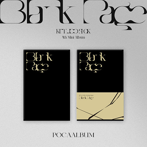 KIM WOO SEOK 4th Mini Album - BLANK PAGE (POCA)