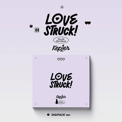 KEP1ER 4th Mini Album - LOVESTRUCK! (デジパック版) 