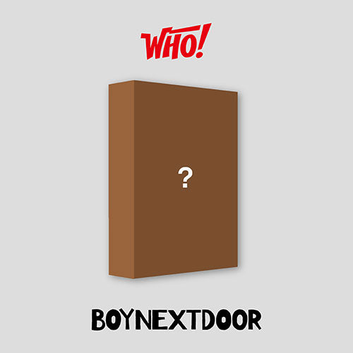 BOYNEXTDOOR 1stシングルアルバム - WHO 