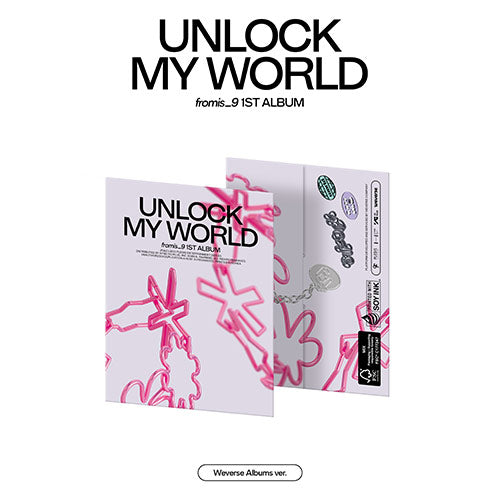 FROMIS_9 1. Album – UNLOCK MY WORLD (Weverse Albums Ver) 