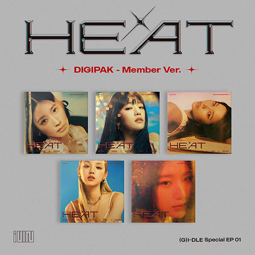 (G)I-DLE SPECIAL ALBUM - HEAT (DIGIPAK MEMBER VER.)