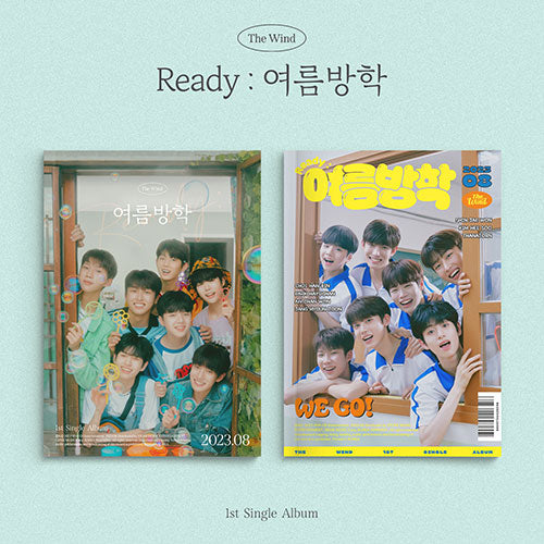 THE WIND 1ST SINGLE ALBUM - READY 여름방학