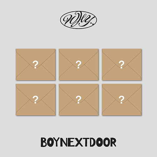 BOYNEXTDOOR 1ST EP ALBUM - WHY.. (LETTER VER.) – Kpop Omo
