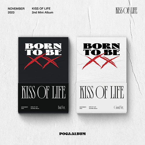 KISS OF LIFE 2ND MINI ALBUM - BORN TO BE XX (POCAALBUM)