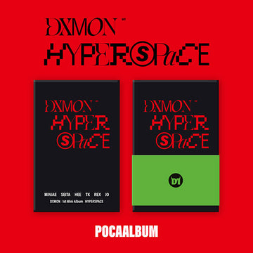 DXMON 1ST MINI ALBUM - HYPERSPACE (POCAALBUM)