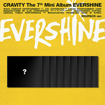 CRAVITY 7TH MINI ALBUM - EVERSHINE (DIGIPACK VER.)