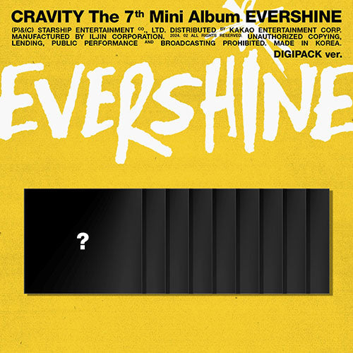 CRAVITY 7TH MINI ALBUM - EVERSHINE (DIGIPACK VER.)