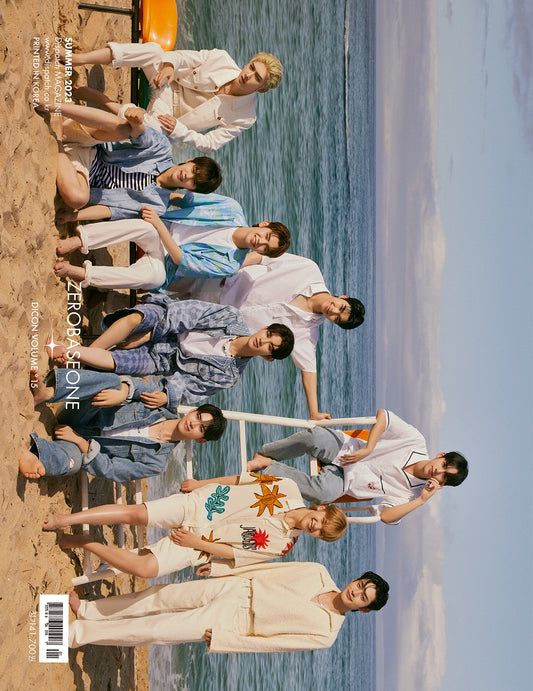 ZEROBASEONE COVER DICON ISSUE N°15 ZEROBASEONE : THE BEACH BOYZB1