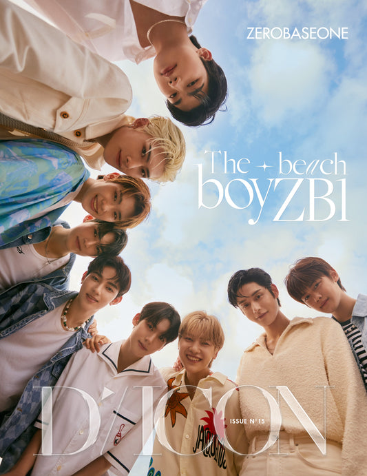 ゼロベースワン カバー DICON ISSUE N°15 ゼロベースワン : THE BEACH BOYZB1 