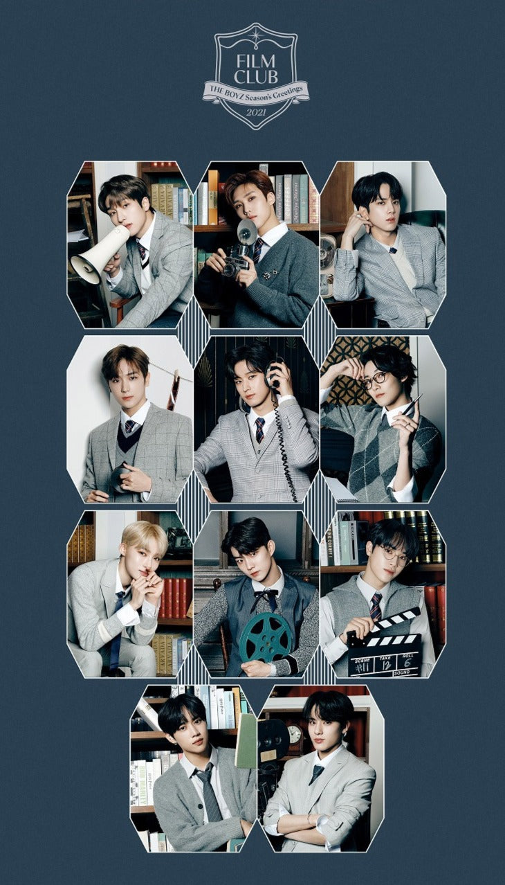 Official The Boyz Film Club 2021 Season's Greetings - Kpop Omo