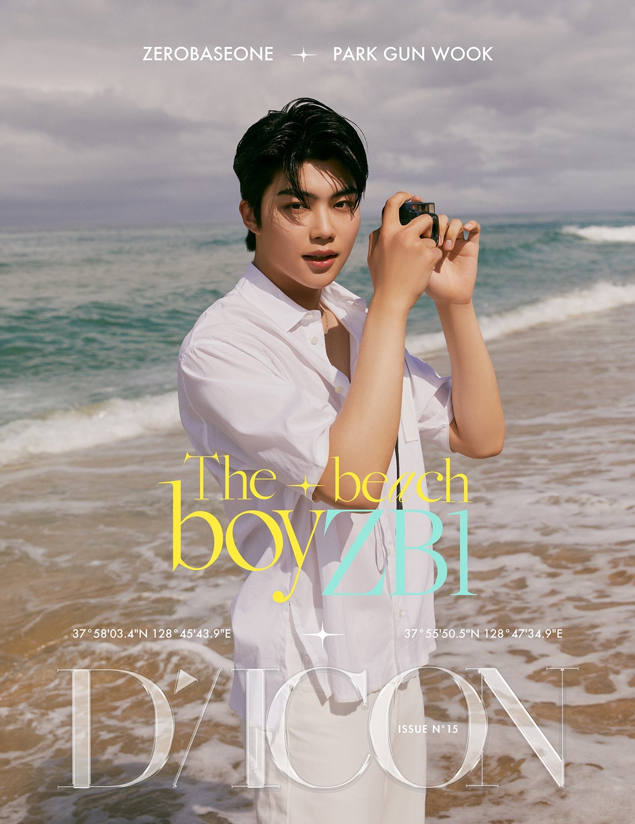 ZEROBASEONE COVER DICON ISSUE N°15 ZEROBASEONE : THE BEACH BOYZB1