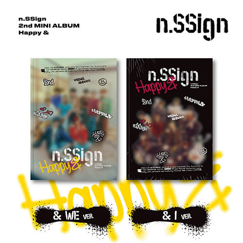 N.SSIGN 2ND MINI ALBUM - HAPPY &