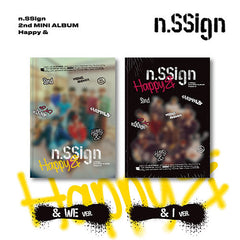 N.SSIGN 2ND MINI ALBUM - HAPPY & – Kpop Omo