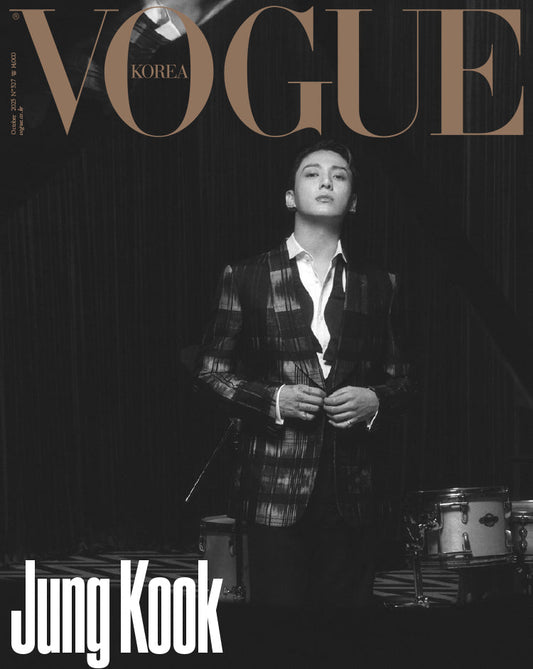 BTS JUNGKOOK VOGUE MAGAZIN (Ausgabe Oktober 2023) 