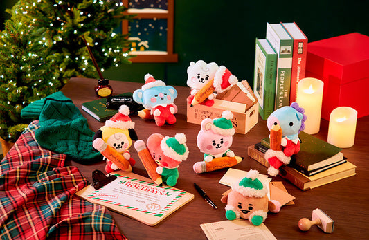 BTS x BT21 Baby 2022 Holiday Edition Mini Doll - Kpop Omo