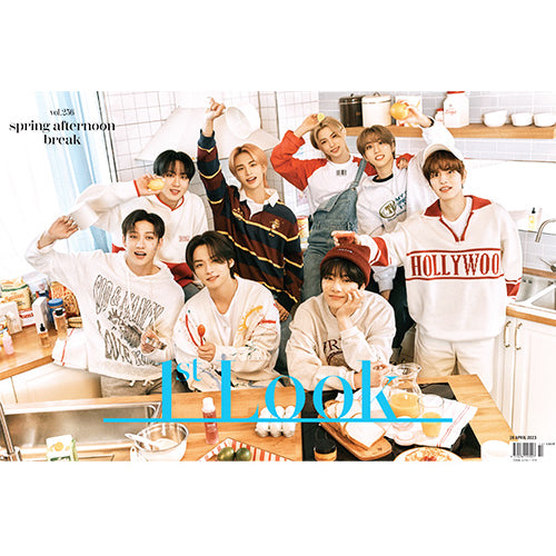 STRAY KIDS on Cover of 1ST LOOK Magazine VOL. 256