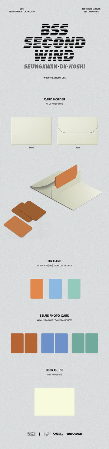 Seventeen BSS 1st Single Album - Second Wind - Kpop Omo