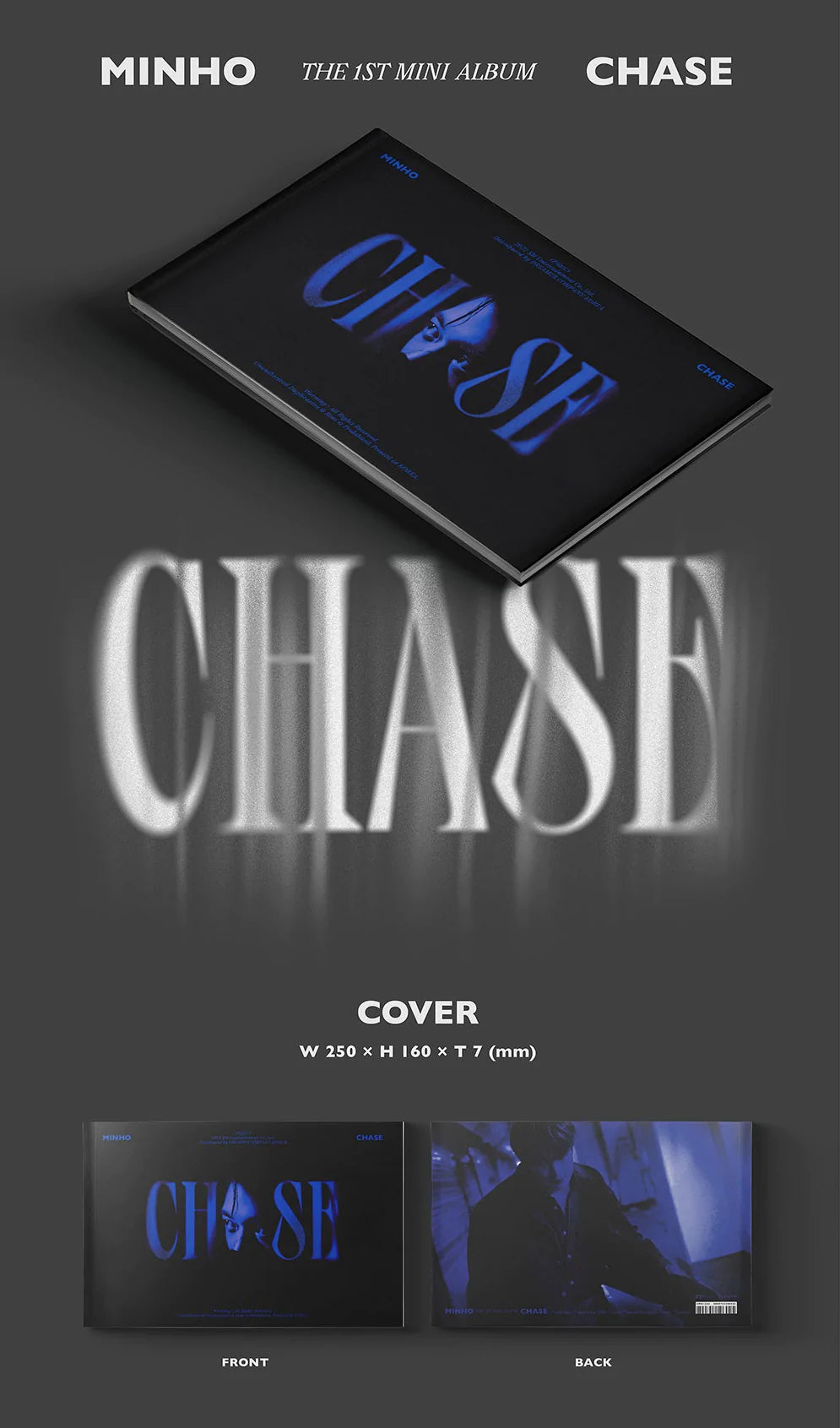 SHINee Minho - The 1st Mini Album - CHASE - Kpop Omo